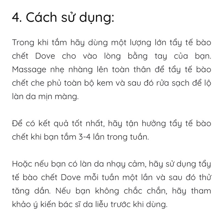 KEM TẨY TẾ BÀO CHẾT DOVE  225ML BẢN ĐỨC - MACCA GẠO Và LỰU - THƠM MỊN(có bill)