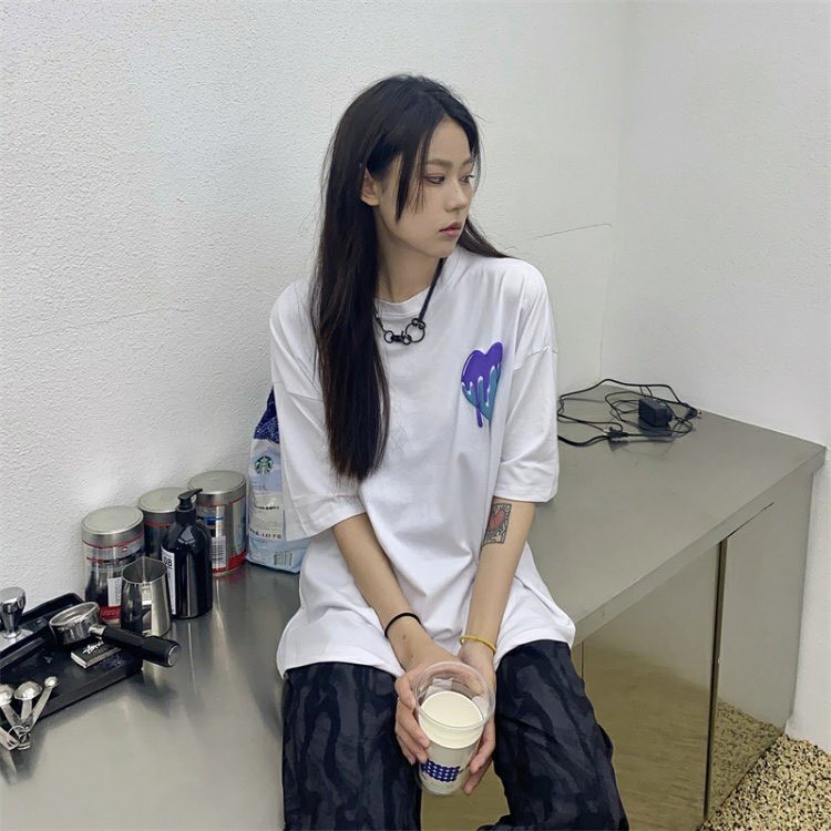 Áo thun tay lỡ form rộng unisex Neko.sg ATL211