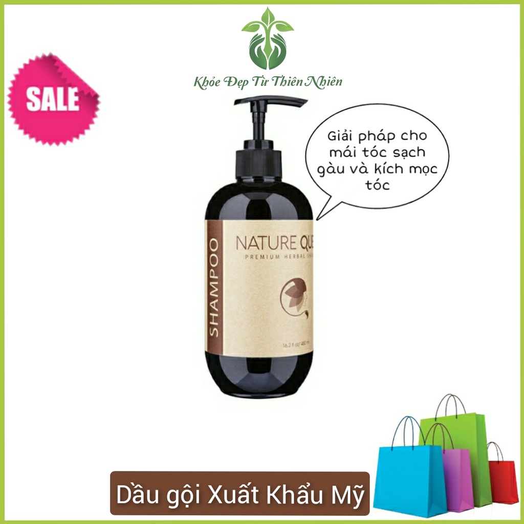 Dầu Gội Nature Queen 480ml