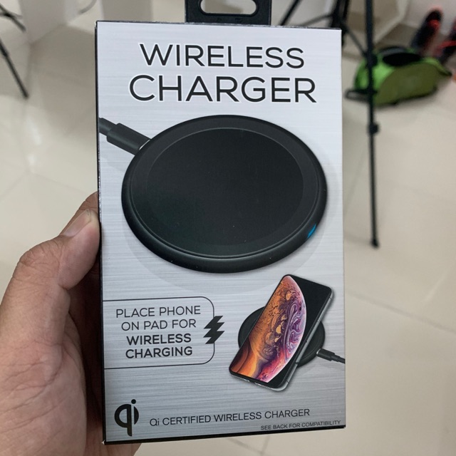Đế Sạc Pin Không Dây 5W Hỗ Trợ Sạc Nhanh Theo Tiêu Chuẩn Qi Cho Iphone / Airpods Pro /Huawei / Xiaomi