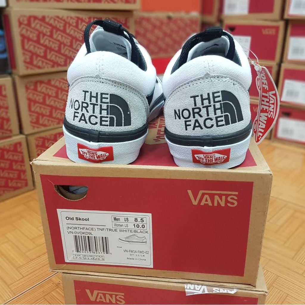 Giày Thể Thao Vans Old Skool X The North Face Chất Lượng Cao