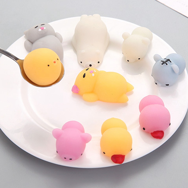 Mochi Squishy Toys Animal Squishies Party For Kids Stress Reliever Toys