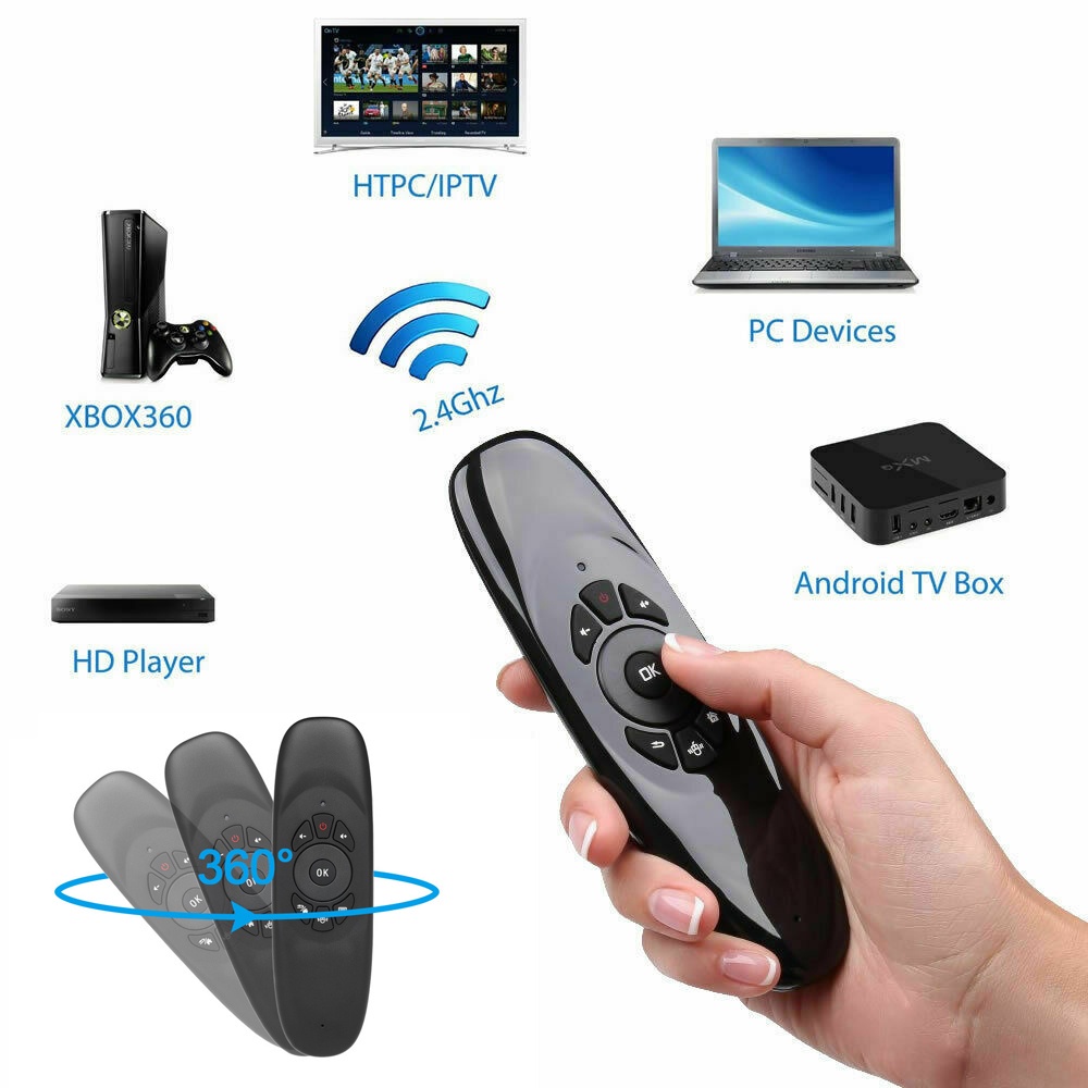 Điều Khiển Từ Xa 2.4ghz Thông Minh Cho Tv Box