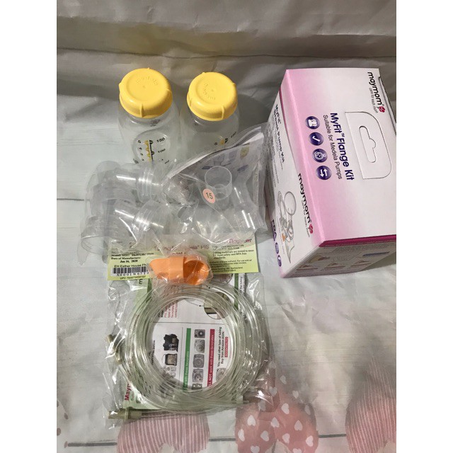Bộ phụ kiện Maymom dùng cho máy hút đôi các sz 13-15-17-19-21-24mm