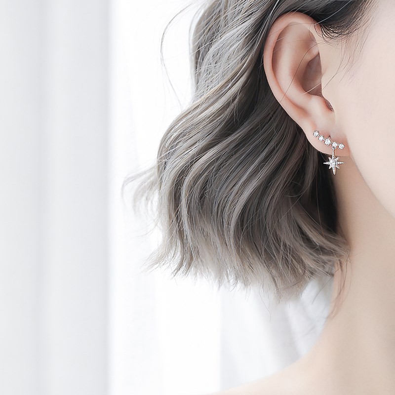 Khuyên tai Bạc nữ ngôi sao, Bông tai Bạc cao cấp TUNA SILVER 𝐂𝐚𝐦 𝐤𝐞̂́𝐭 𝐜𝐡𝐮𝐚̂̉𝐧 𝐁𝐚̣𝐜 _ 𝐓𝐔𝐍𝐀𝐒𝐇𝐎𝐏 𝐓𝐫𝐚𝐧𝐠 𝐬𝐮̛́𝐜 𝐁𝐚̣𝐜