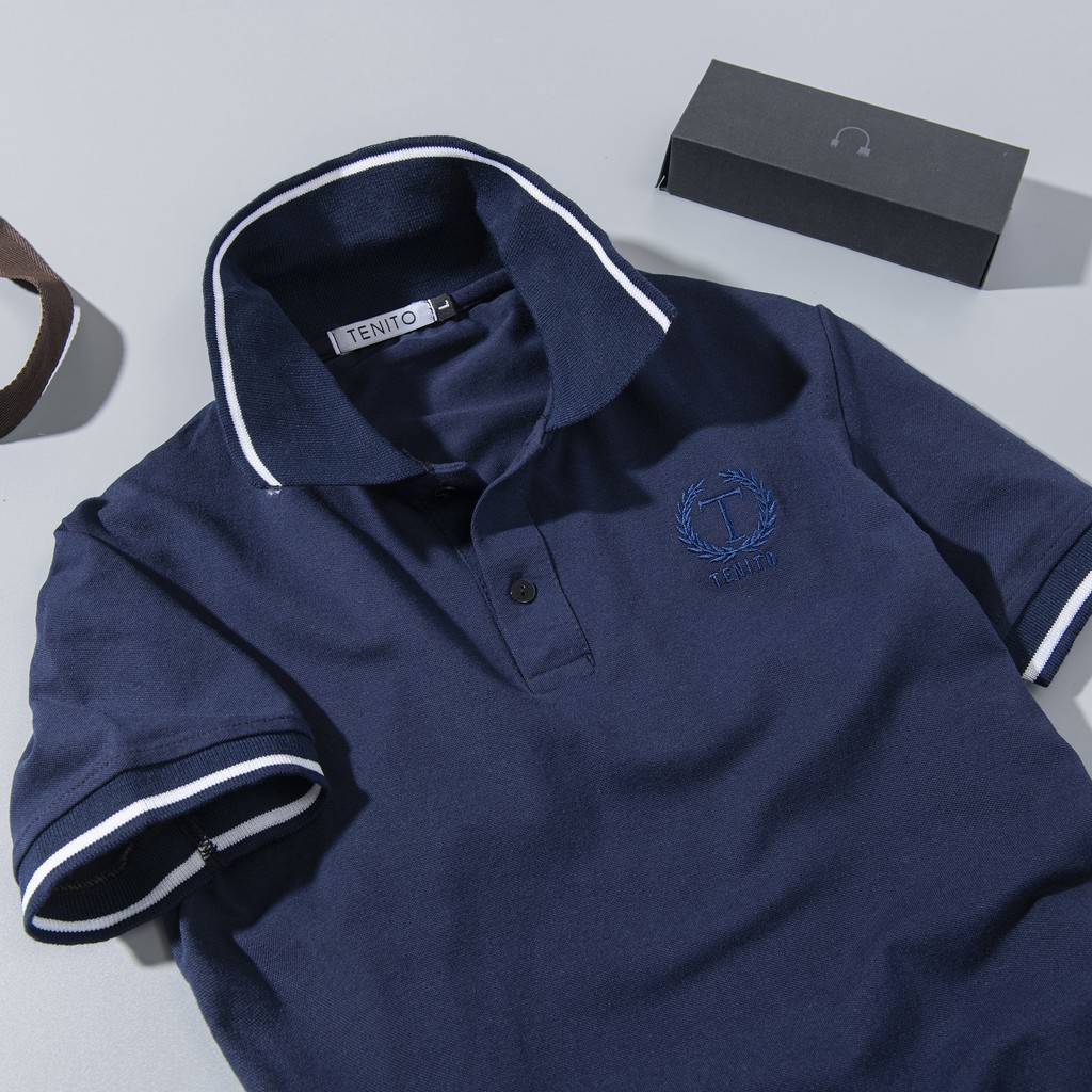 Áo polo nam Tenito,áo thun nam có cổ tay lỡ công sở(Hàng Xuất) | BigBuy360 - bigbuy360.vn