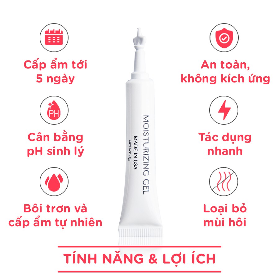 Gel bôi trơn cấp ẩm âm đạo chính hãng OvaSilk 120g chuẩn FDA made in usa, giảm khô rát, ngừa viêm, ngăn mùi, cân bằng PH