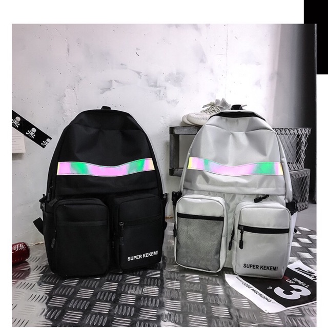 Balo unisex, balo nam đi học dạ quang