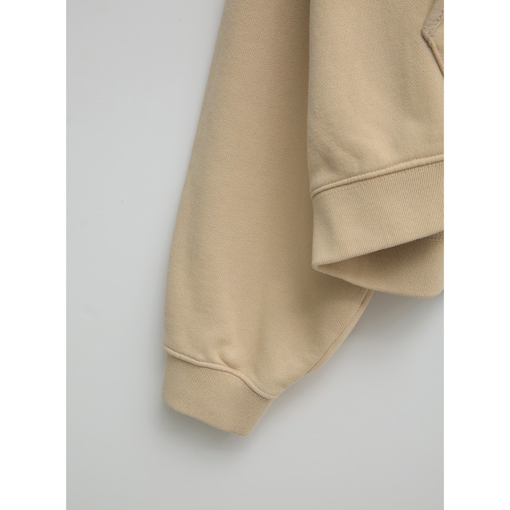 Áo Khoác Basic Zip-Up Cotton Hoodie Stylenanda