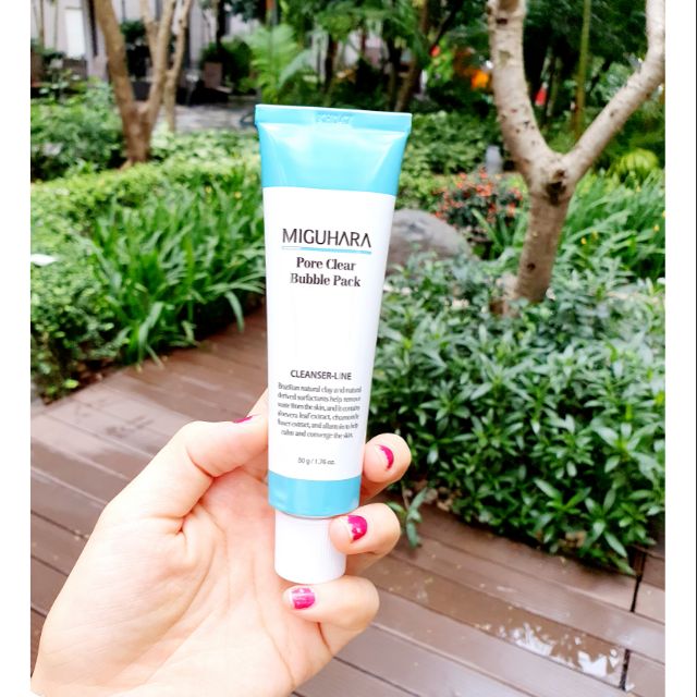 Mặt nạ Dtoc da Miguhara pore bubble pack