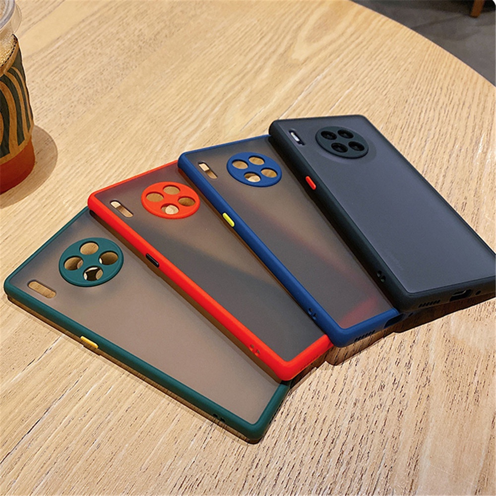 Huawei Mate 50 40 30 20 10 Pro Lite 5G ỐP NHÁM + BẢO VỆ CAMERA CHỐNG SOCK , VA ĐẬP