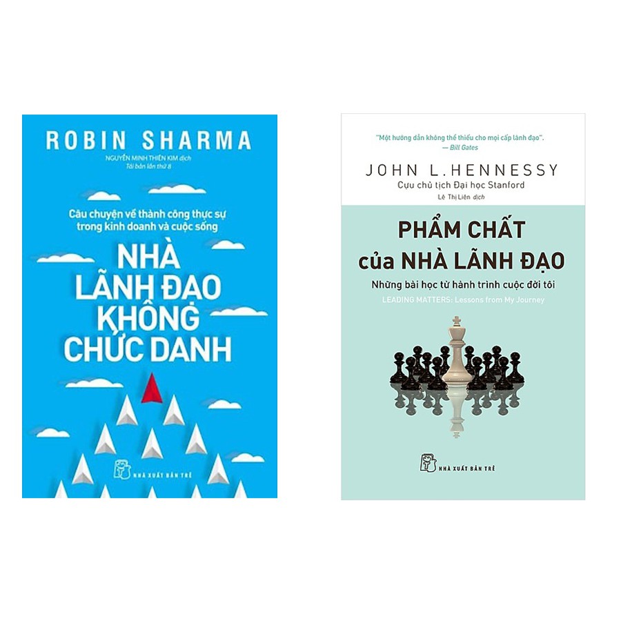 Sách - Combo nhà lãnh đạo không chức danh và phẩm chất nhà lãnh đạo (lẻ, trọn bộ )