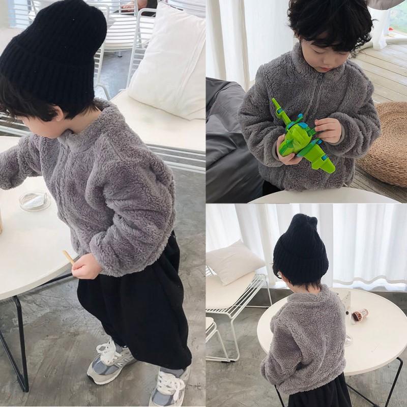 Áo Khoác Nhung Giữ Ấm Cho Bé