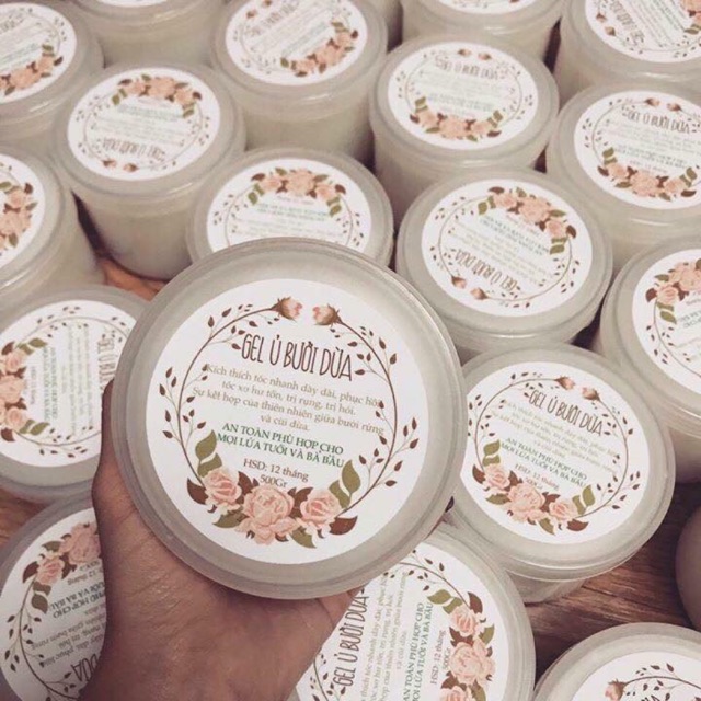 Gel ủ bưởi dừa Nga Hoàng