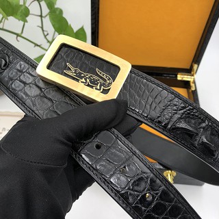 Thắt lưng da cá sấu 100%