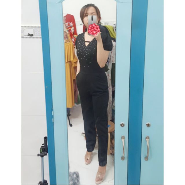 Jumpsuit ống ôm