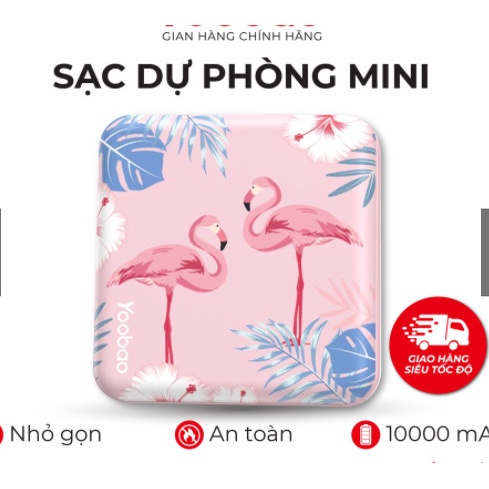 Pin dự phòng Yoobao M4 mini 10.000 mAh