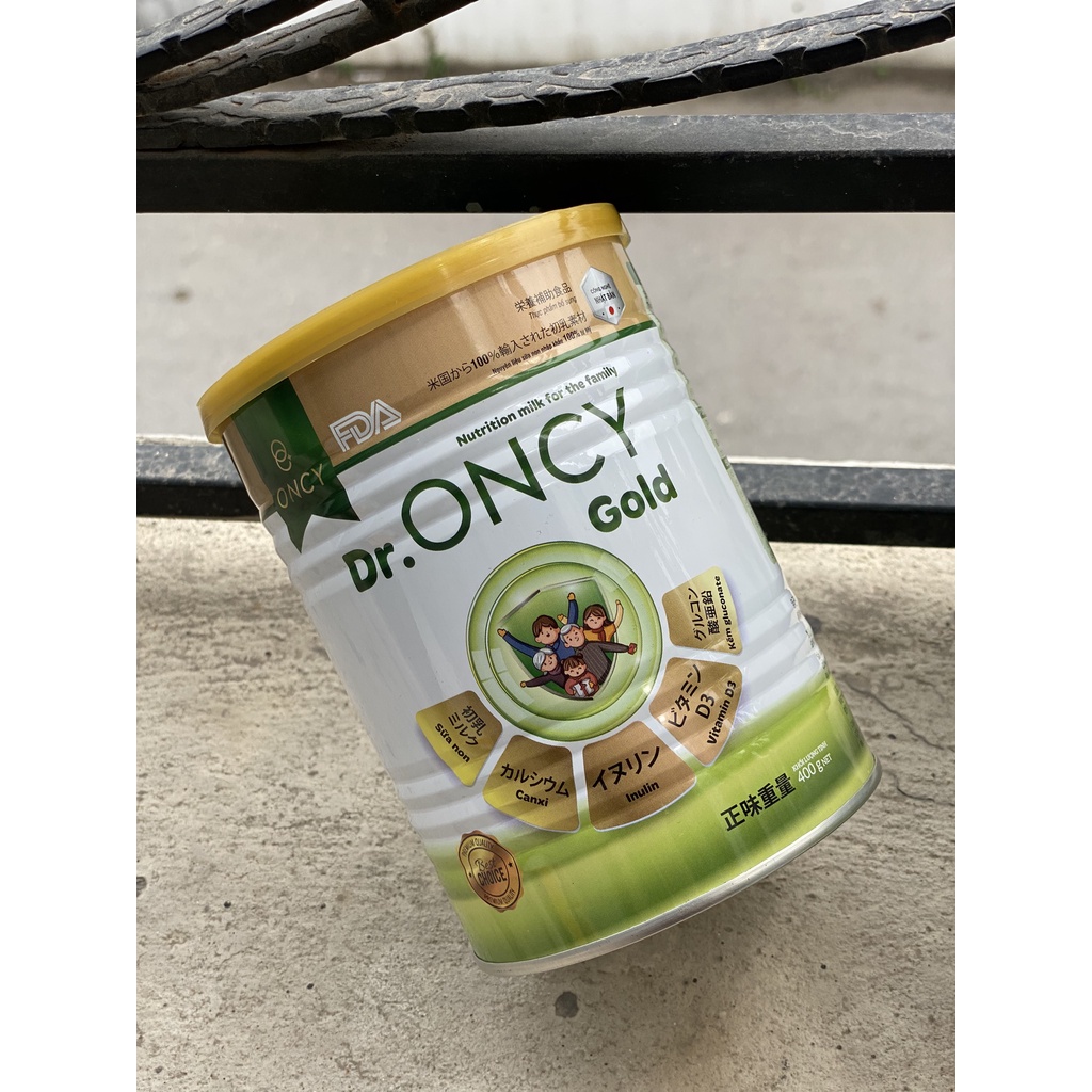 Sữa DR.ONCY Gold Giúp Bé Tăng Trưởng Chiều Cao