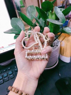 Set 3 kẹp tóc đính đá siêu đẹp
