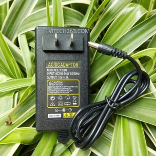 Nguồn Adapter 15V-2A model 1520,  dùng cho LOA KÉO-VANG SỐ-BỘ MICRO KHÔNG DÂY...CHẤT LƯỢNG TUYỆT ĐỐI 100%