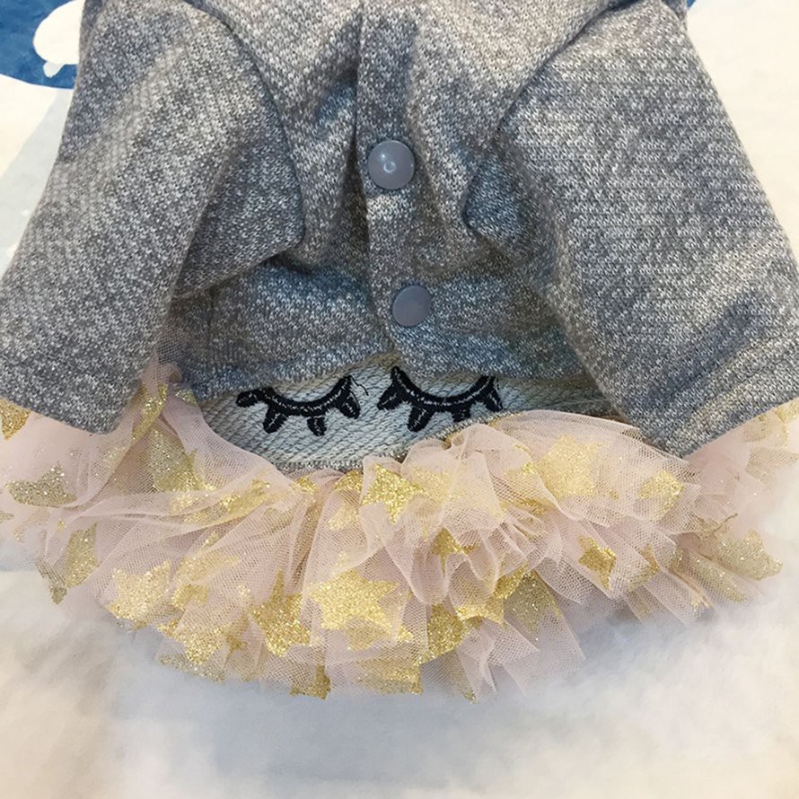 Chân Váy Dày Thoải Mái Thời Trang Thu Đông Cho Thú Cưng