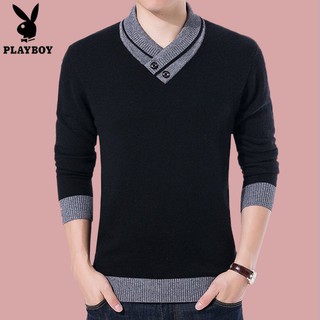 Áo Sweater Playboy Tay Dài Thời Trang Mùa Thu Cho Nam Giới