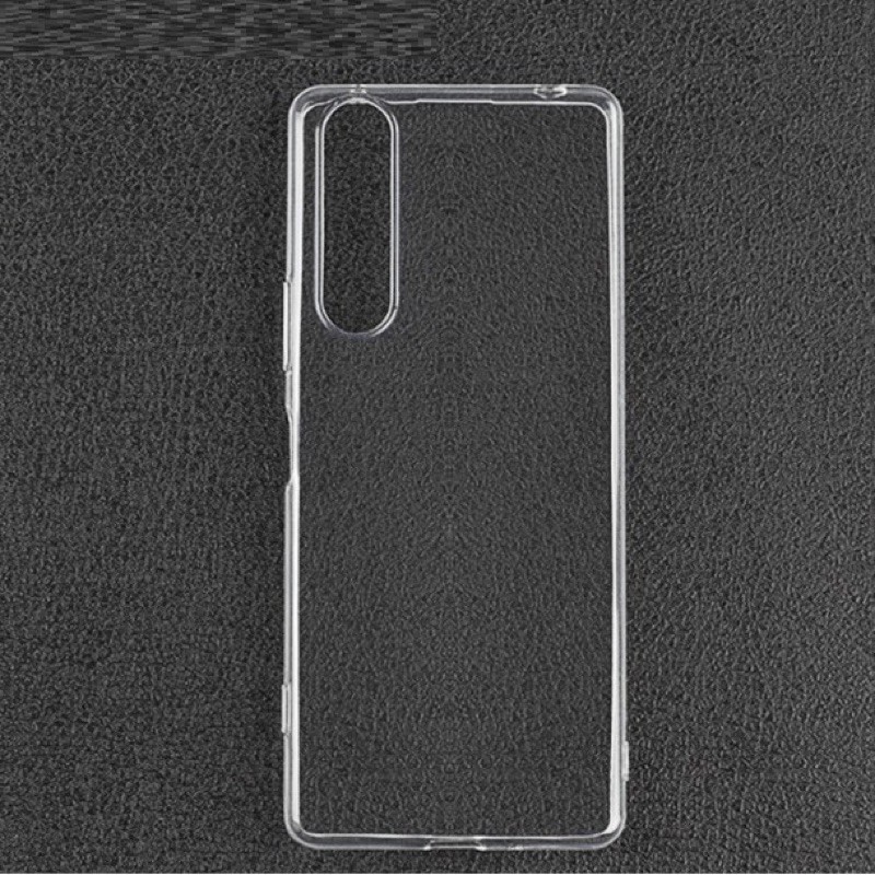 Ốp lưng dẻo trong Xperia 1 II, Xperia 5 II, Xperia 10 II silicon trong suốt