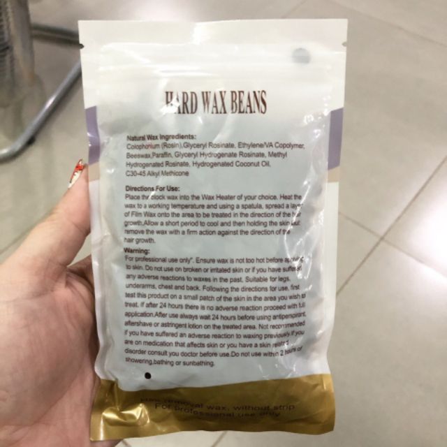 HCM - Sáp Wax Lông Nóng Hạt Đậu 100g