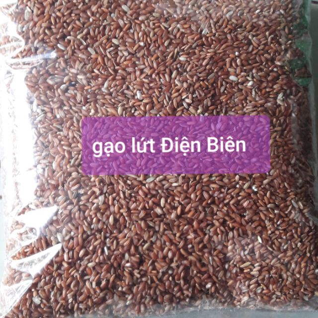 Gạo lứt tẻ đỏ Điện Biên. 25k /1 kg