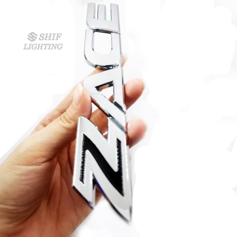 Miếng dán họa tiết chữ ZACE gắn cốp đuôi xe / tấm chắn bùn bằng ABS thay thế cho TOYOTA ZACE