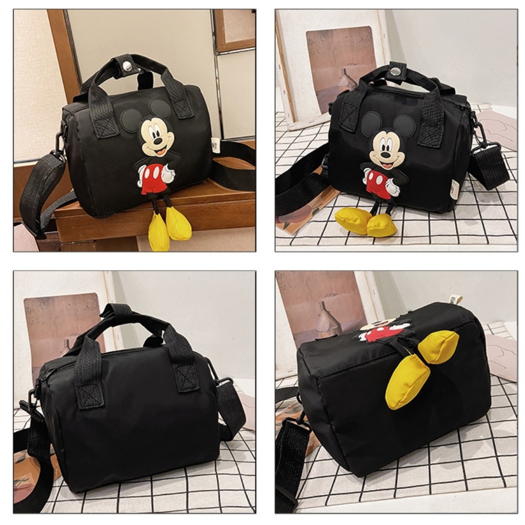 Túi Đeo Cho Bé Phong Cách Mickey Du Lịch Đi Chơi Cao Cấp