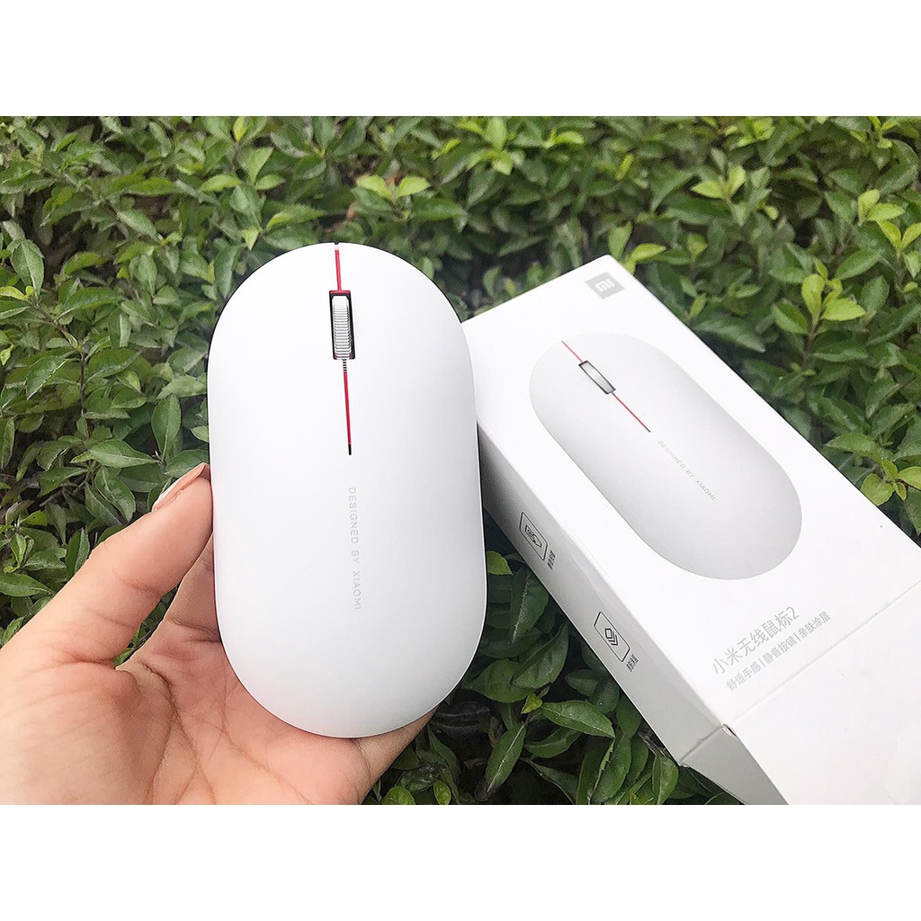 Chuột Không Dây Xiaomi Silent Gen 2 phiên bản 2021 tương thích mọi dòng máy, cảm biến quang điện siêu nhạy