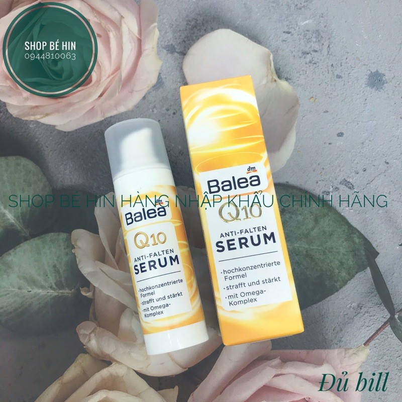(Bill Đức) Serum dưỡng da Balea Q10 và Aqua, serum dưỡng ẩm, chống lão hoá, hàng Đức | BigBuy360 - bigbuy360.vn