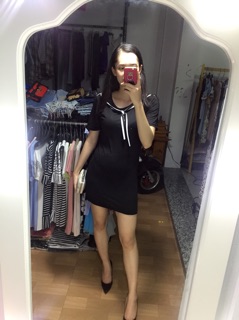 THANH LÝ Đầm thun thuỷ thủ