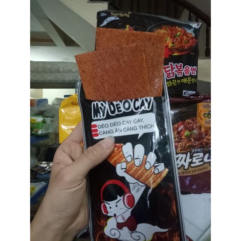 5 Gói Snack Mỳ Dẻo Cay