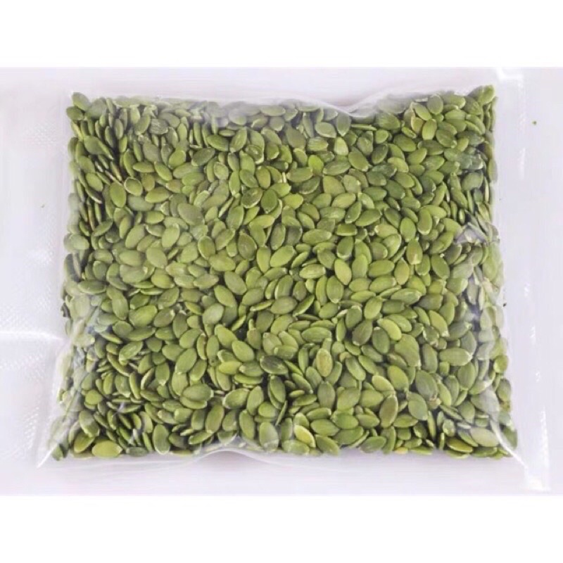 100 g hạt bí xanh sống,dùng làm bánh keo.