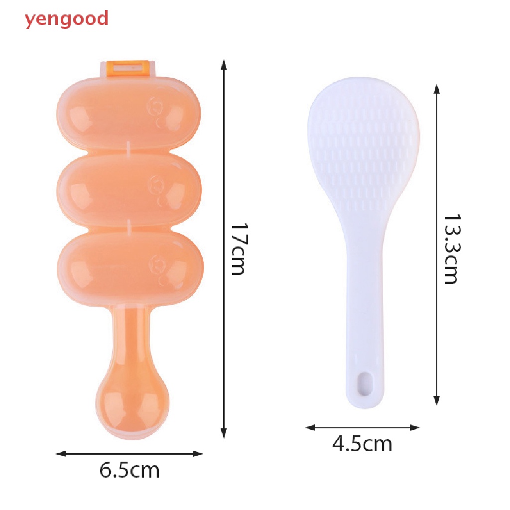 Set 2 Khuôn Làm Cơm Nắm DIY Tiện Dụng Cho Bé