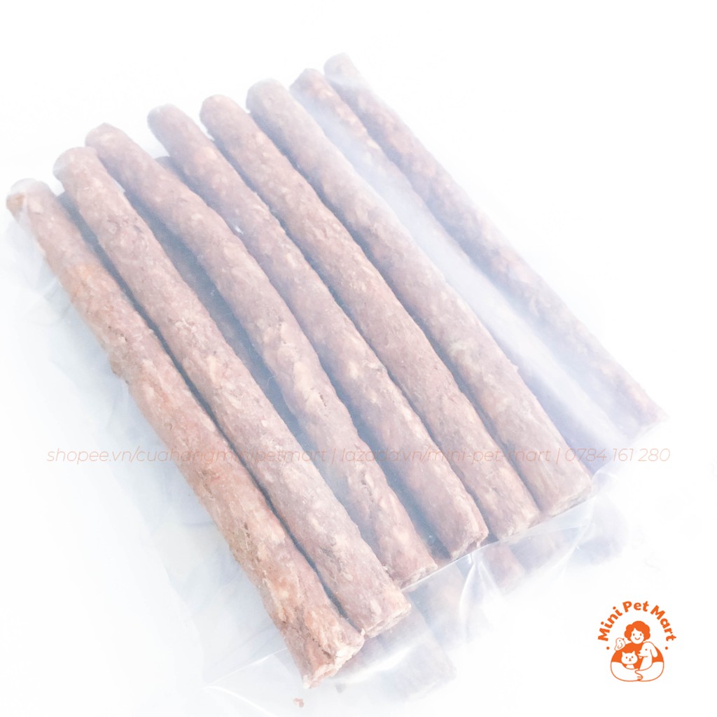 Xương gặm da bò TÀI HƯNG THỊNH 851 (14 cái) - bánh xương, snack, bánh thưởng, xương gặm cho chó