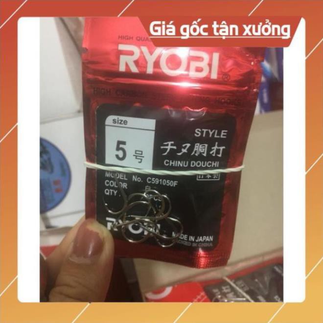 [Lưỡi Câu Chính Hãng] Lưỡi Câu Cá Lưỡi Câu RYOBI Nhật Siêu Bền