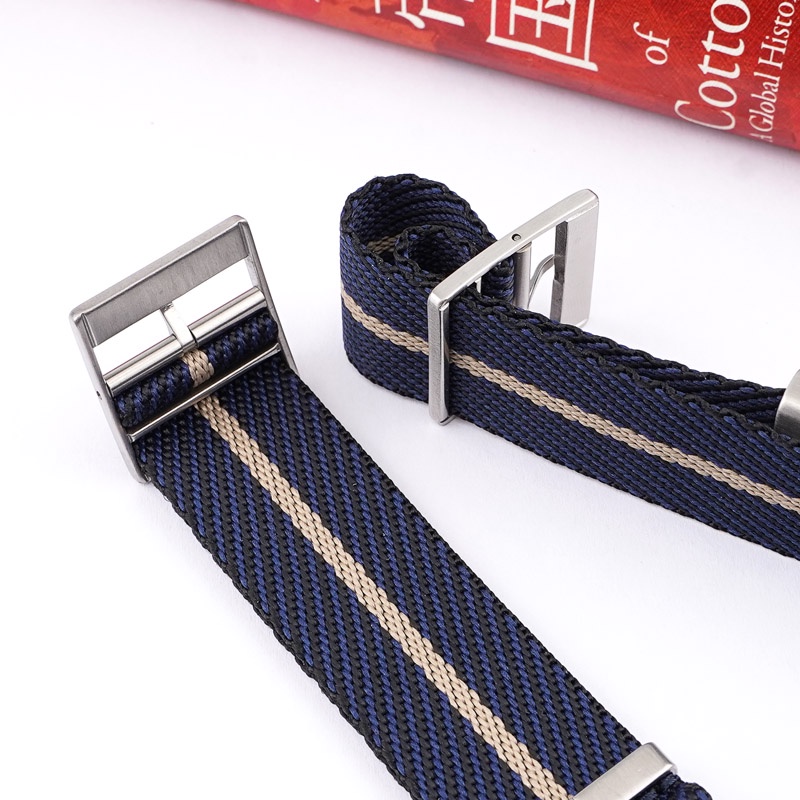 Dây Đeo Đồng Hồ Bằng Nylon Mềm 18mm 20mm 22mm 24mm Cho Nam Nữ