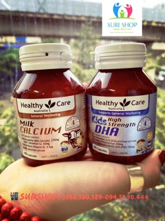 BỘ ĐÔI MILK CALCIUM VÀ DHA
