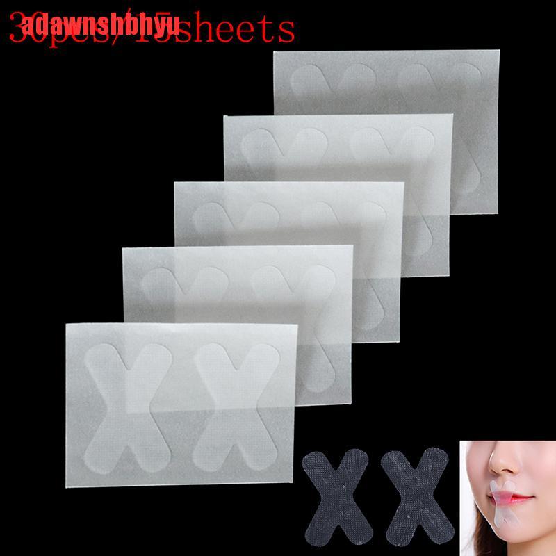 [Adawnshbhyu] Set 30 Miếng Dán Mũi Nhẹ Nhàng Khi Ngủ