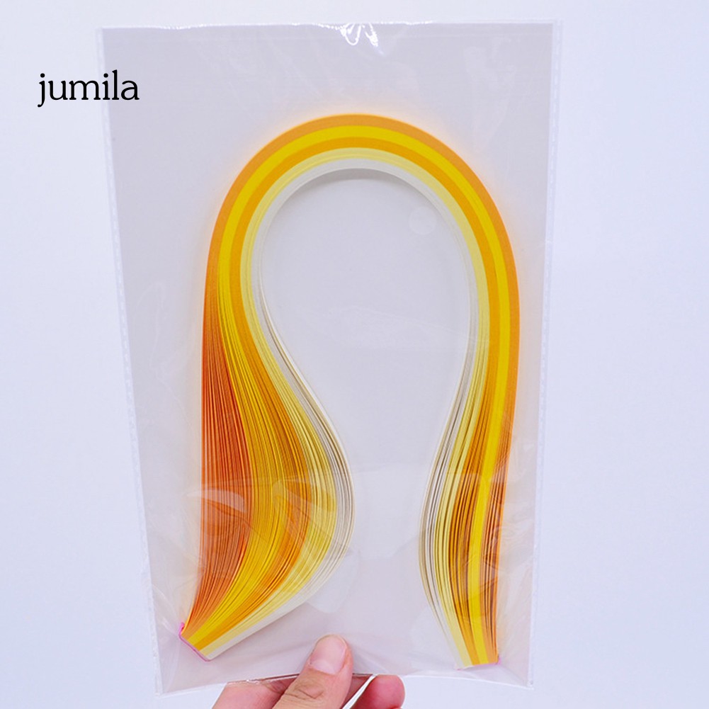 Set 100 Dải Giấy Màu Sinh Động 5mm Làm Đồ Thủ Công