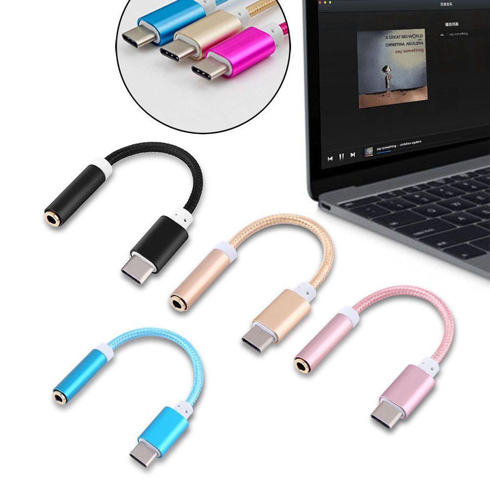 JONYE Dây Cáp Chuyển Đổi Âm Thanh Loại C Sang 3.5mm