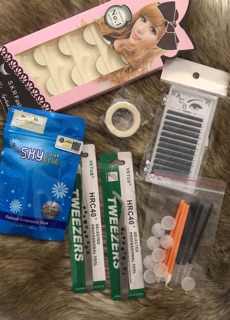 Combo dụng cụ nối mi học và làm