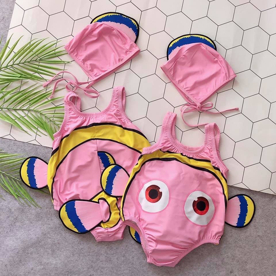 Đồ bơi cá nemo dễ thương cho bé gái (SW01)