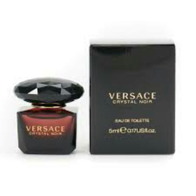 [Siêu Rẻ]Nước hoa Versace Crystal Noir 5ml đen