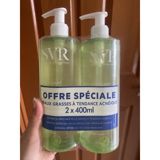 Sữa rửa mặt SVR 400ml da dầu, mụn