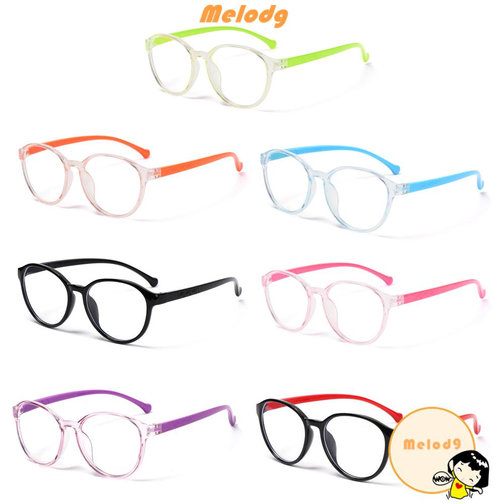 Mắt Kính Gọng Tròn Chống Ánh Sáng Xanh Thời Trang Cho Trẻ Em