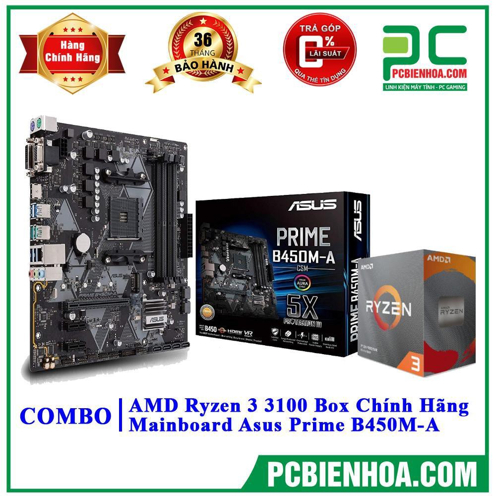 Bộ combo siêu phẩm mùa hè 2020 ( Ryzen 3 3100/B450) chính | BigBuy360 - bigbuy360.vn